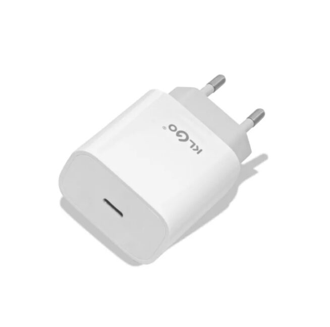 Адаптер/Зарядно за смартфон KLGO PD-100,Type C, 20W, 3.0A