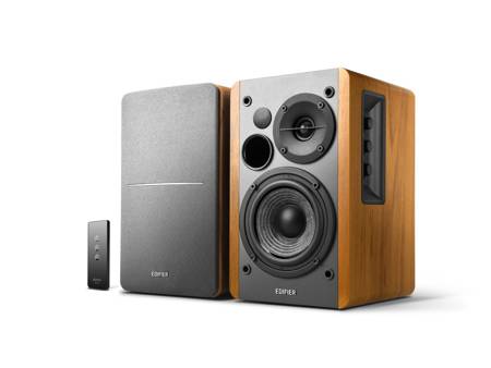 Аудио система Edifier R1280T, 2.0 (кафяв)