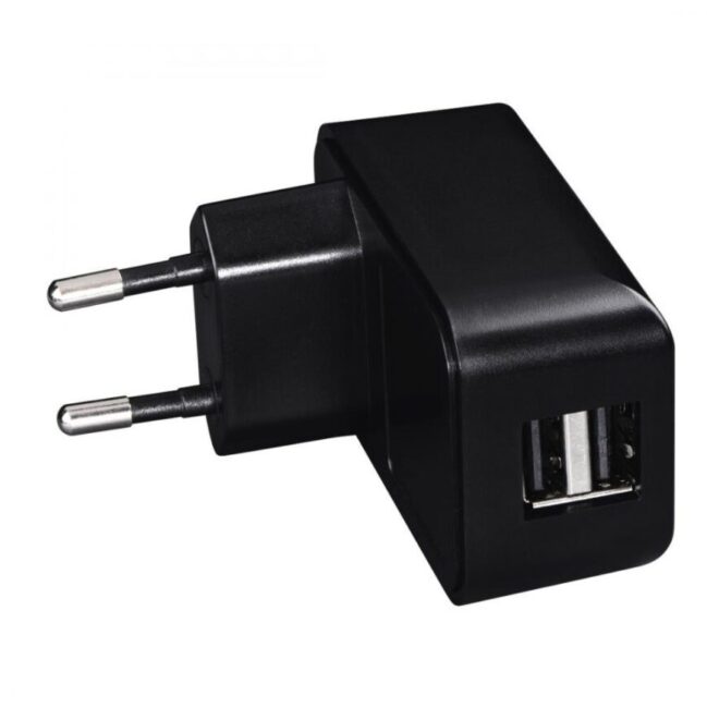 Адаптер/Зарядно за смартфон 220V HAMA Universal 14198, 2.1 A, Черен