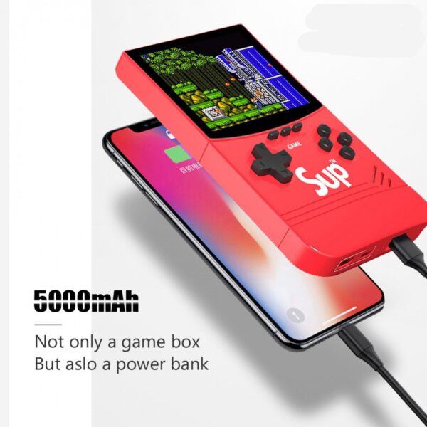 Преносима видео игра Sup Game Box 500 в 1 с вградена преносима батерия