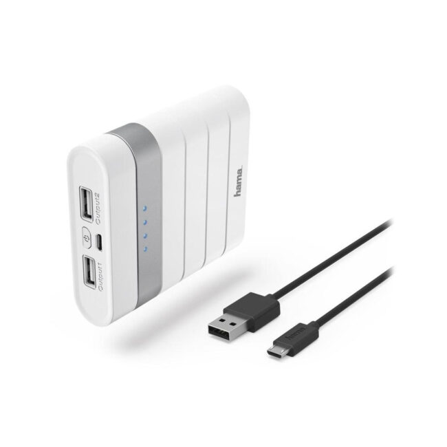 Външна батерия HAMA SOFT TOUCH 10400 MAH