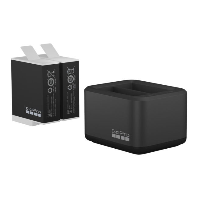 Двойно зарядно у-во GoPro+ Батерии Enduro за Hero11/Hero10/Hero9