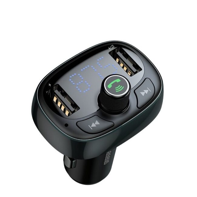 Baseus FM предавател с Bluetooth USB, microSD