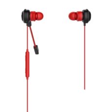 Геймърски слушалки тапи с микрофон Havit GE02 (червени)