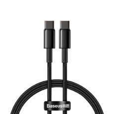USB кабел Baseus Tungsten Gold  Type-C към Type-C, 100W 2m