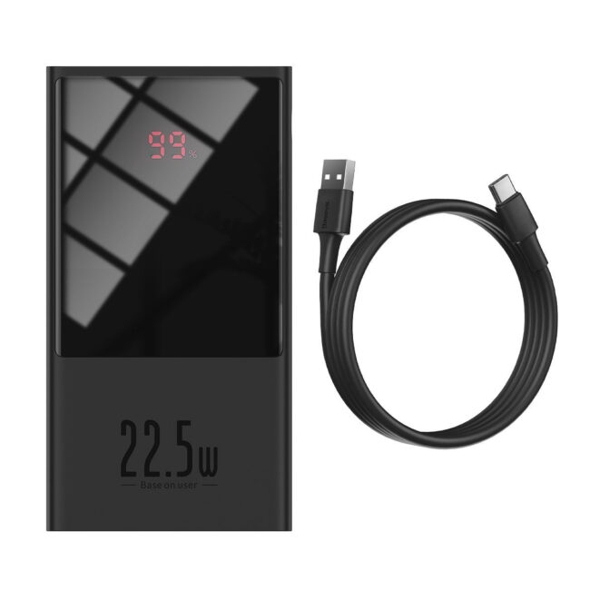 Външна батерия Baseus Super Mini, 10000mA, QC 3.0, 22.5W