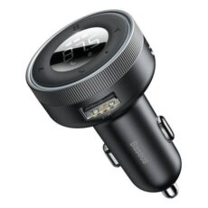 Bluetooth трансмитер Baseus Enjoy + зарядно, Bluetooth 5.0, microSD, AUX