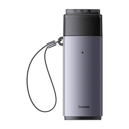 Четец на карти памет Baseus Lite Series SD/TF, USB (сив)