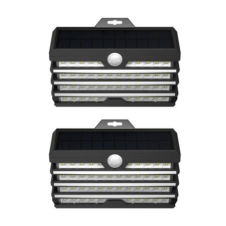 Комплект външни соларни LED лампи Baseus със сензор на движение