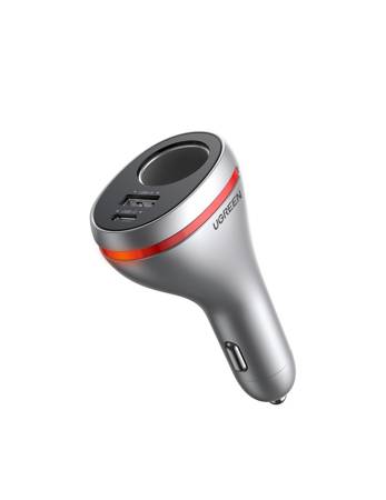Зарядно за кола UGREEN CD204 USB, USB-C, 84W + гнездо тип запалка