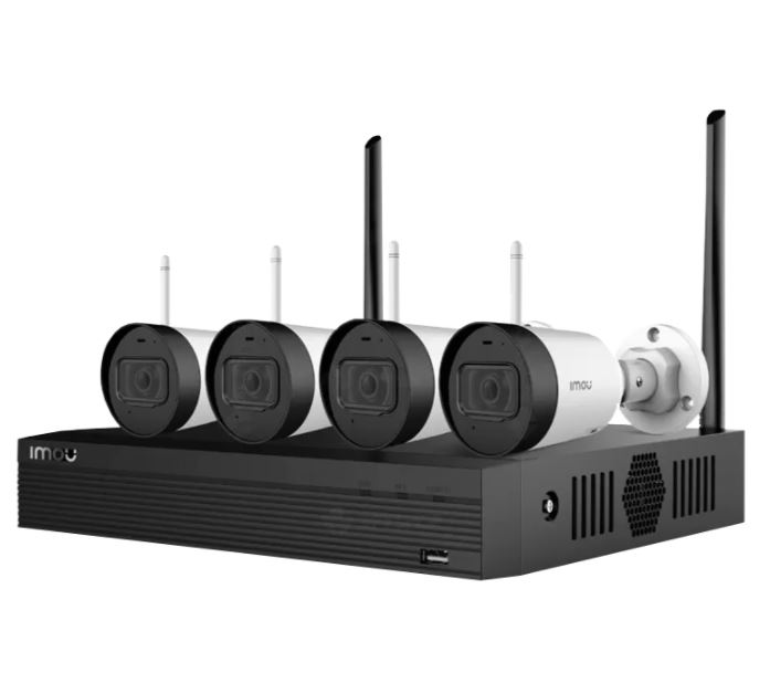 Wi-Fi комплект за видеонаблюдение Dahua NVR1104HS + 4 камери IPC-G22 Imou