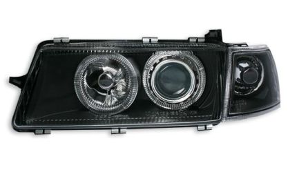 Кристални фарове OPEL VECTRA A (88-95) - черни