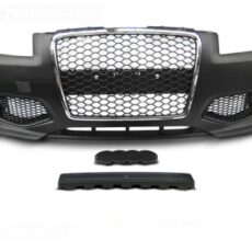 Предна броня за Audi A3 8P (2005-2008) - RS Дизайн с хром решетка