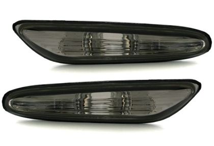 Кристални мигачи BMW E46 (2001-2005) / Е60 / X3 (2004-2009) - опушени