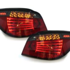 Диодни стопове BMW E60 (2003-2007) - черен хром