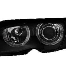 Кристални фарове  Angel Eyes BMW E46 седан (2001-2003) - черни