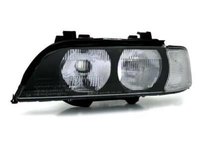 Кристални фарове BMW E39 (95-00) - бял мигач