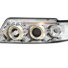 Кристални фарове  Angel Eyes VW PASSAT 3B/ B5 (97-00)  - хром