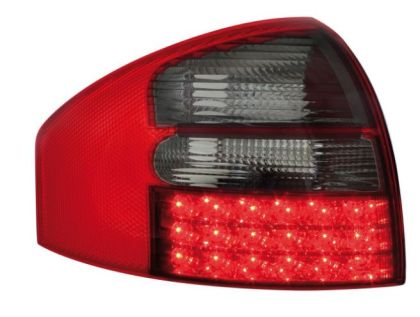 Диодни стопове AUDI A6 седан (97-04) - опушен хром