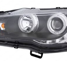 Кристални фарове Mitsubishi Lancer (2008-2013) - черни