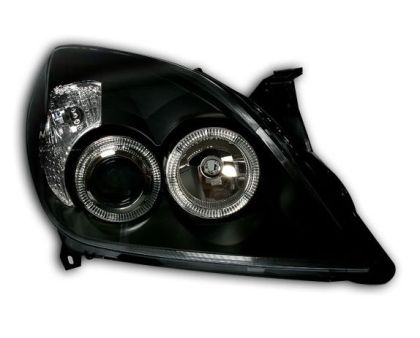 Кристални фарове OPEL VECTRA C / SIGNUM (05-09) - черни