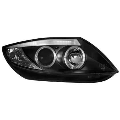 Кристални фарове Angel Eyes BMW Z4 (03-09) - CCFL черни