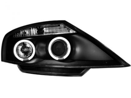 Кристални фарове ANGEL EYES CITROEN C3 (2002+) - черни