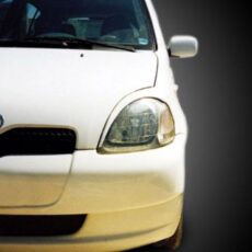 Вежди за фаровете за Toyota Yaris (1999-2005)  - черни