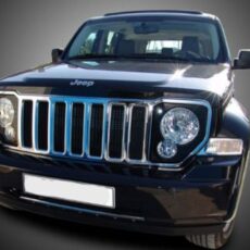 Вежди за фаровете за Jeep Cherokee  - черни