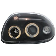 Кристални фарове ANGEL EYES RENAULT CLIO 2 (98-01) - черни