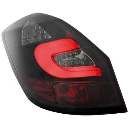 Диодни стопове SKODA FABIA II 5 врати (2007+) - опушени