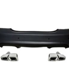 Задна броня за Mercedes W221 S-Class (2005-2011) - AMG с накрайници