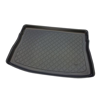 Гумирана стелка за багажник за Volkswagen Golf 7 (2012+) Hatchback 3/5d upper boot (with mini spare tyre/ repair kit when adjustable boot floor in upper position); with full size spare tyre
