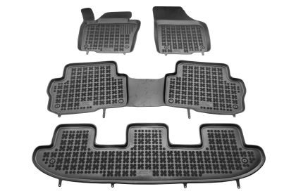 Гумени стелки за VW Sharan / SEAT Alhambra (2010-2022) - 7 seats - тип леген