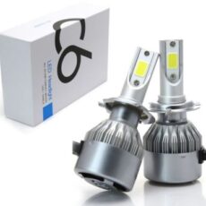 Лед крушки - Led система 9004 / 9007 за фарове - 7600 Лумена, 36W - COB 6000K