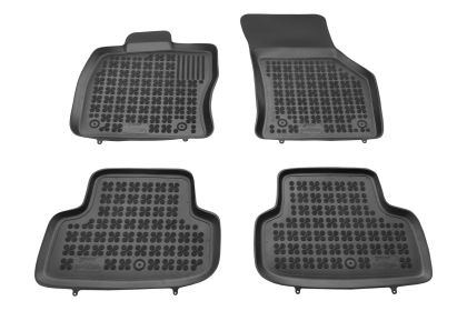 Гумени стелки за AUDI A3 8V Sedan / Sportback (2012-2020) / Volkswagen Golf 7 (2012-2019) / Golf 8 Hatchback (2019+) TSI, TDI, без 4х4 - тип леген