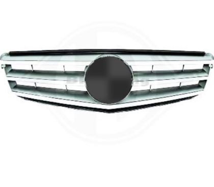 Решетка Mercedes W204 (2007-2011) - хром