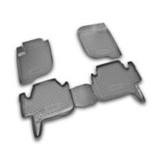 3D Гумени стелки за MITSUBISHI Pajero Sport (2008-2015) - 4 pcs.
