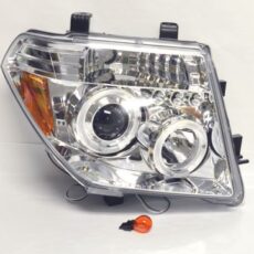 Кристални фарове за Nissan Navara / Pathfinder (2005-2009) - хром