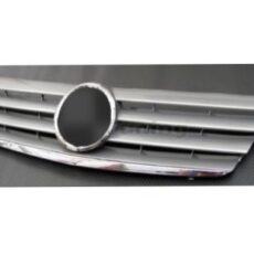 Решетка за Mercedes C203 Coupe (2000-2007) - 4 ребра хром