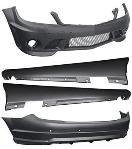 Body kit за Mercedes C-class W204 sedan (2007-2011) AMG Design