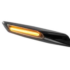 Диодни мигачи за BMW E46 / E60 / E90 / E87 / X3 / F10 - Дизайн черни