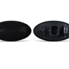Диодни мигачи за калник за Peugeot 107, 206, 307 / Citroen C1, C2, C3, C5, Xsara / Toyota Aygo - опушени с бягащ мигач