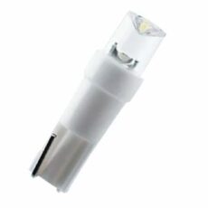 Лед крушки тип T5 12V/1,2W бял