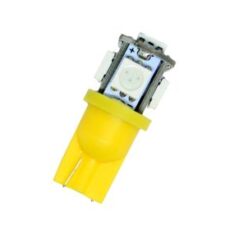 Лед крушки тип T10 с 5 SMD диода 4300K