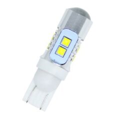 Лед крушки тип T10 10W с 10 диода 2323 по 1W Cree и лупа
