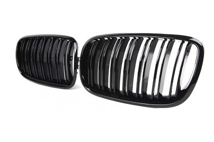 Решетки за BMW X5 E70 / X6 E71 (2007+) - Двойни - Гланц