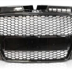 Решетка с поставка за емблема за Audi A3 (2008-2013) - RS-Look Черна