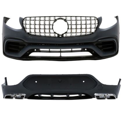 Body Kit - AMG Пакет за Mercedes GLC Coupe C253 (2015-2019) - AMG C63 Design