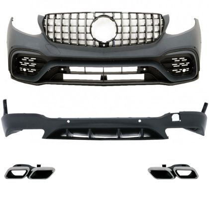 Body Kit - AMG Пакет за Mercedes GLC SUV X253 (2015-2019) - AMG S63 Design